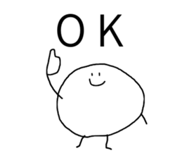 Yurukawa Yukawa-Kun sticker #7991805