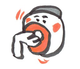 People who eat a lot sticker #7992071