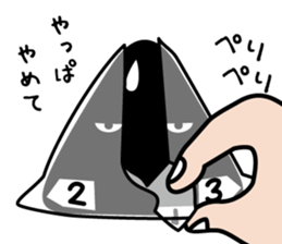 Mr. rice-ball and friends sticker #7992365