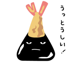 Mr. rice-ball and friends sticker #7992367