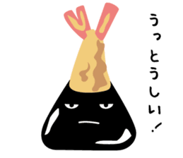 Mr. rice-ball and friends sticker #7992367