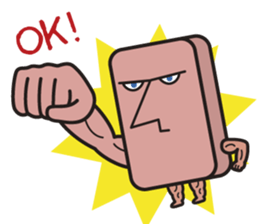 Mr. rice-ball and friends sticker #7992384