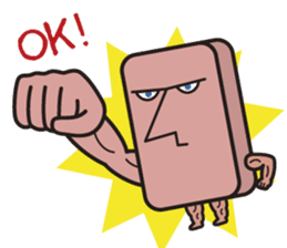 Mr. rice-ball and friends sticker #7992384