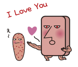 Mr. rice-ball and friends sticker #7992385