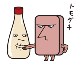 Mr. rice-ball and friends sticker #7992388