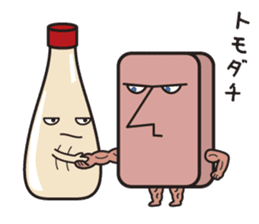 Mr. rice-ball and friends sticker #7992388