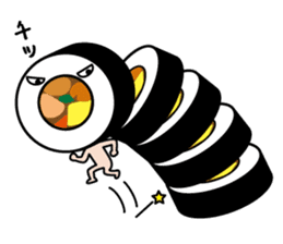 Mr. rice-ball and friends sticker #7992403