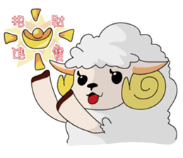 Sugar Sheep sticker #7992601