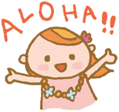 ALOHA!!  Hawaii sticker #7992844