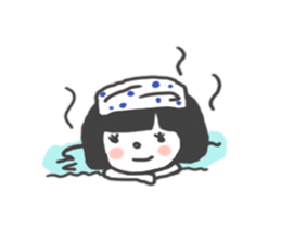 It bobbed Ako-chan sticker #7992906