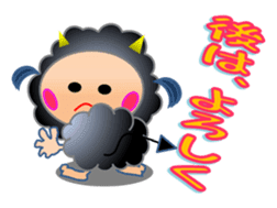 The fourth version Small devil Kiki sticker #7992936
