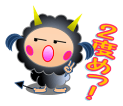 The fourth version  Small devil  Kiki sticker #7992941
