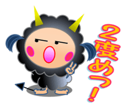 The fourth version Small devil Kiki sticker #7992941