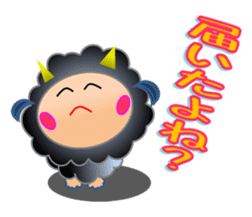 The fourth version Small devil Kiki sticker #7992948