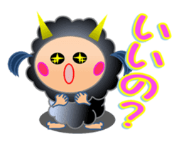 The fourth version Small devil Kiki sticker #7992955