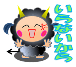 The fourth version Small devil Kiki sticker #7992957