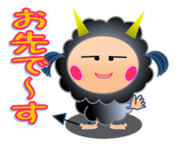 The fourth version Small devil Kiki sticker #7992963