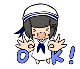 Sailor couple sticker #7993070