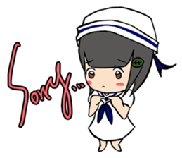 Sailor couple sticker #7993072