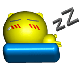 Mini Cat deserres a whacking 3D sticker #7993616