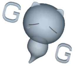 Mini Cat deserres a whacking 3D sticker #7993631