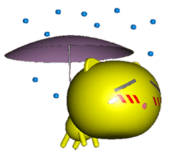 Mini Cat deserres a whacking 3D sticker #7993633