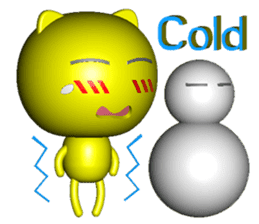 Mini Cat deserres a whacking 3D sticker #7993638