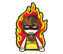 Mono and the duck sticker #7993659