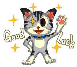 Lovely cat Tamagorou English version sticker #7994138