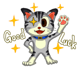 Lovely cat Tamagorou English version sticker #7994138