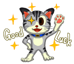 Lovely cat Tamagorou English version sticker #7994138