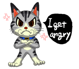Lovely cat Tamagorou English version sticker #7994141