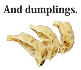 This is the dumplings ! sticker #7994271