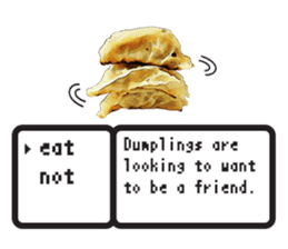 This is the dumplings ! sticker #7994273