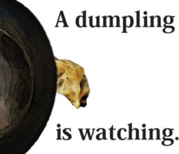 This is the dumplings ! sticker #7994276