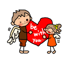 BROWN&ORANGE for Lovers. sticker #7994874