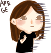 Girl from Bangka Belitung sticker #7995112