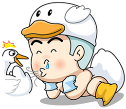 i jun (duck) sticker #7995484