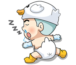 i jun (duck) sticker #7995496