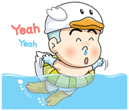 i jun (duck) sticker #7995504