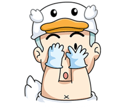 i jun (duck) sticker #7995505