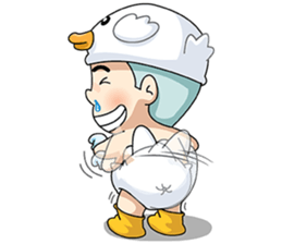 i jun (duck) sticker #7995506