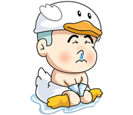 i jun (duck) sticker #7995515