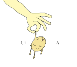 potato-men sticker #7995648