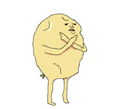 potato-men sticker #7995665