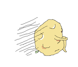 potato-men sticker #7995679