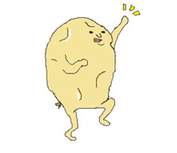 potato-men sticker #7995680