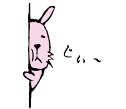 Rabbit's sticker everyday Hen sticker #7996244