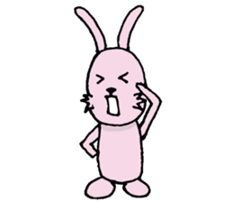 Rabbit's sticker everyday Hen sticker #7996248