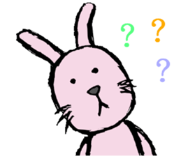 Rabbit's sticker everyday Hen sticker #7996250